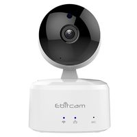 Ebitcam 1080P HD IP Camera,WiFi Baby Monitor with Two-Way Audio,Pan/Tilt/Zoom,Night Vision,Motion Alarm,Remote Real-time Monitoring,Cloud Storage,Compatible Alexa