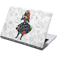 Skinit Decal Laptop Skin for Yoga 910 2-in-1 14in Touch-Screen - Officially Licensed Disney Alice Curiouser and Curiouser Design