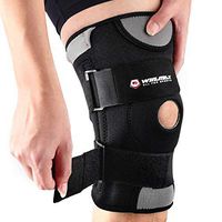 Knee Brace,Adjustable Knee Support,Knee Pads Open-Patella Stabilizer Anti Slip with High Grade Quality Breathable Neoprene for Any Sport Protection,Recovery and Pain Relief (XL)