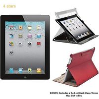 Apple iPad 2 MC769LL/A - 16GB - 2nd Generation (Black) - Tablet with Skin (Renewed)