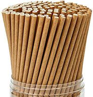 Green Planet - 300 Pack, Biodegradable Eco-Friendly,Paper Straws
