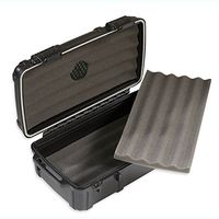 Herf-a-Dor Travel Humidor 10 Cigar Capacity - Durable, Airtight, Crushproof Travel Humidor