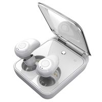 Wireless Earbuds for Android iPhone Bluetooth 5.0 Headphones with Mic 72 Hours Playtime Auto Pairing Cordless Wireless Earbuds Headset Noise Reduction Earphones with 2000 mAh Charging Case - White
