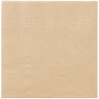 Hoffmaster 180343 Beige Beverage / Cocktail Napkin - 250/Pack