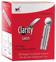 Clarity Diagnostics DTG-GL7 Twist Top Lancet (Pack of 100)