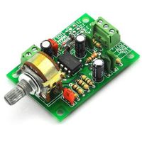 Electronics-Salon Guitar Distortion Effect Module Board, 1N270 Germanium Soft-clipped Distortion.