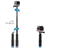 Stylrtop Waterproof Hand Grip Adjustable Extension Selfie Stick Handheld Monopod for GeekPro/GoPro HD Hero 6 5 4 3+ 3 2 1, AKASO, SJCAM SJ4000 SJ5000 Xiaomi Yi(with Wrist Strap and Screw)
