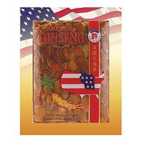 HSU’s Ginseng SKU 0146-8 | Red Jumbo 5 Years Slices | Cultivated Red American Ginseng from Marathon County, Wisconsin USA | 许氏花旗参 | 8 oz Box, 西洋参