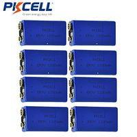 9V 1200mAH Lithium Battery for Smoke Detectors (8pc)