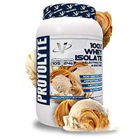 VMI Sports ProtoLyte 100% Whey Isolate Protein Powder, Vanilla Peanut Butter, 1.63lb, with Amino Acids, Electrolytes, Enzymes, High Protein, Gluten Free, Lactose Free, Sugar Free