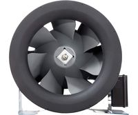 Phat PF3012 12", 1708 CFM Fan, 12 inches, Charcoal
