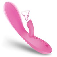 Whisper Quiet & Rechargeable Waterproof 2 in 1 Clllit Sǚcking Vibrate Tongue Vibrant Toy Female Adultt Toy Back Neck Shoulder Relaxation Woman