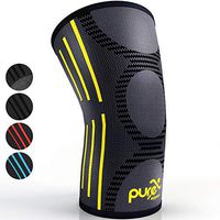 Knee Brace Compression Sleeve Support | Patella Stabilizer for Meniscus Tear | Arthritis Pain for Running | Crossfit | Sports | Women | Man