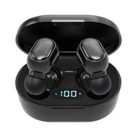 plarges Mini Wireless Earbuds Digital Display in-Ear Stereo Earphone with Charging Case Bluetooth Headsets