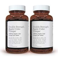 Double Strength Apple Cider Vinegar 1000mg x 360 Tablets (2 Bottles of 180 Tablets - 1 Years Supply) SKU: AV3x2