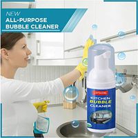CapsA Kitchen Cleaner Spray Grease Cleaner Multi-Purpose Foam Cleaner All-Purpose Bubble Cleaner Removes The Toughest Dirt for Kitchen Bath Laundry Cooktops (30ml 1PCS)