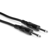 Hosa CPP-110 1/4" TS to 1/4" TS Unbalanced Interconnect Cable, 10 Feet