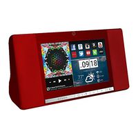 Azpen A760 7" Audio Quad Core Android Tablet with Bluetooth Speaker (Red)