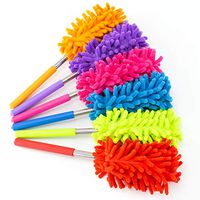 Washable Dusters for Cleaning,Microfiber Duster, Feather Duster Extendable Dusting Wand 10.2"-30", Wet or Dry Use (6 Pcs)