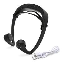 LIYUDL LF-V9 Bone Conduction Headphones Wireless Stereo Earphone,Noise Cancellaction Bluetooth 4.2 Sport Headset,Open Ear Hearing Earphone with Microphone