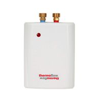 Thermoflow Tankless Water Heater Electric for Wash Basins & Utility Sinks, 5.5kW at 240 Volts, Wall Mounted