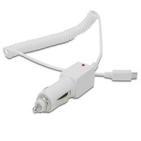 Fosmon Vehicle Car Auto Charger for Amazon Kindle 2 eBook/Book Reader (White)
