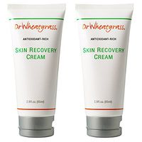 (Pack of 2) Dr Wheatgrass Antioxidant Skin Recovery Cream 85ml (2.87fl.oz.) - Powerful Skin Recovery, Natural and Safe, Great for Aged or Damaged Skin, Dry and Itchy Skin, and Various Skin Disorders