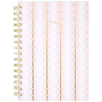 Lillian Farag 2020 Weekly & Monthly Planner, 5-1/2" x 8-1/2", Small, Pink Dot String (1327-200)