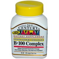 21 ST CENTURY B-100 COMPLEX TIME RELEASE 60 CAPS