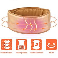 ASDYY Adjustable Heating Waist Belt,Waist Heating Belt Pad, Electric Heating Belt for Back 3 Heat Settings for Neck Back Pain Relief
