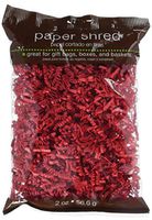 amscan Red Paper Shred