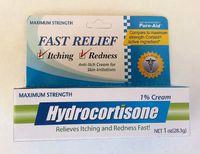 Hydrocortisone Fast Relief Itching Redness Anti Itch Cream Skin Irritations 1 oz... mtc