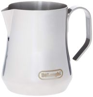 De'Longhi DLSC060 Milk Frothing Jug, 12 oz, Stainless Steel