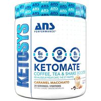 ANS Performance KETOMATE - Keto Coffee Creamer with MCT Oil Powder (20 Servings, 15oz) | Sugar Free, Low Carb, Ketogenic & Paleo Diet Friendly Beverage Enhancer | Mental Focus & Energy Booster