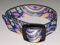 Epilepsy Life VNS (Vagus Nerve Stimulator) Wrist Bands (Boho Chic Blue 9.5)