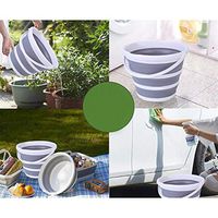 NMSLA Folding Bucket - Premium Collapsible Bucket Portable Folding Water Container Space Saving Bucket for Washing Dishes Camping 10L agreeable clever