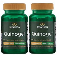 Swanson Quinogel - Double Strength 100 mg 30 Sgels 2 Pack