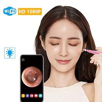 Digital Endoscope 3.9mm Visual Earwax Removal Family Health Care, for Android iOS Phone Laptop Tablet PC Fauay,Pink