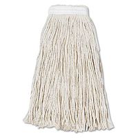 O'Dell Cut-End Wet Mop Head, Cotton, 16, White, 12/Carton, New