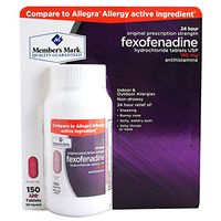 Member's Mark Fexofenadine Hydrochloride Antihistamine - 120 ct.
