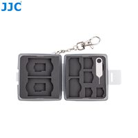 JJC MC-10D Blue Memory Card Case - Black