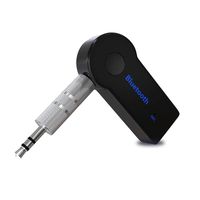Bluetooth Receiver V4.2, Portable Wireless Bluetooth Car Aux Adapter & Hands-Free Car Kits Audio Bluetooth Receiver for Speakers, Earphone, Car, Home Stereo Music Streaming Sound System 3.5 mm