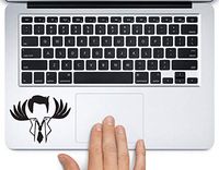 Castiel Supernatual Printed Trackpad Clear Vinyl Decal Sticker Compatible with Apple MacBook Pro Air 11" 12" 13" 15" All Years Laptop Trackpad Keyboard (11 " Macbook Air)
