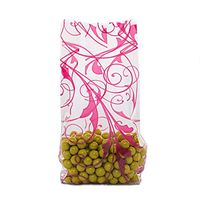 Pink Cello Bags 5" X 3" X 11 1/2"s Halloween - 1.2 mil Thick