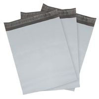 Poly Mailers Envelopes Shipping Bags Self Sealing, 100 Bags,10"x13" (White)