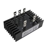 Taiss/SQL 100A Amp 1600V Heatsink Shape 3 Phase Diode Metal Case Bridge Rectifier (Warranty 1 Years) SQL100A