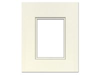 PA Framing, Double Mat, 16 x 20 Inches Frame for 11 x 14 Inches Photo Art Size - Cream Core/Ivory Upper and Inner Mat