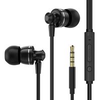 Wired Earbuds, in Ear Headphones Earbuds 3.5mm with Microphone Mic and Volume Control, Stereo Noise Cancelling Original Earphones for Android Phone Computer Sport Headset