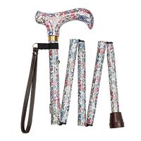 Handbag Size Floral Folding Cane