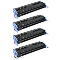 Amsahr Q6000A HP Q6000A, Laserjet 1600, 2600N Compatible Replacement Toner Cartridge with Four Black Cartridges